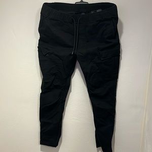 XXL Black H & M skinny fit cargo pants